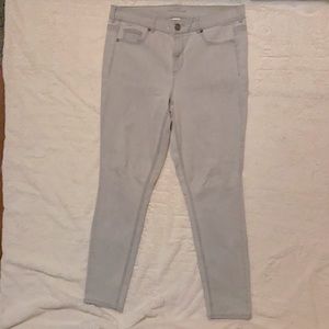 Grey stretch denim pants from Maurices 18 reg